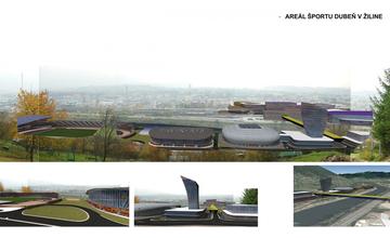 Areál športu Dubeň v Žiline - výsledky architektonickej súťaže