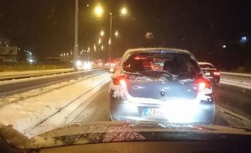 Dopravné nehody v Žiline - 16.1.2018