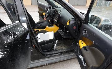Odcudzené notebooky zo zaparkovaných áut v Žiline - január 2018