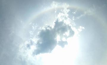 FOTO: Nad Žilinou sa dnes objavila kruhová dúha