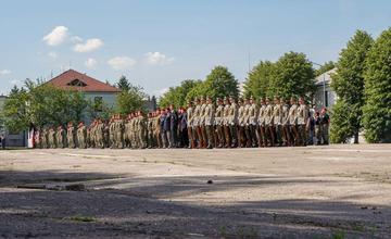5. pluk špeciálneho určenia v Žiline - slávnostný ceremoniál 25. výročie