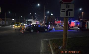 Dopravná nehoda na ulici Košická v Žiline - 9.11.2018