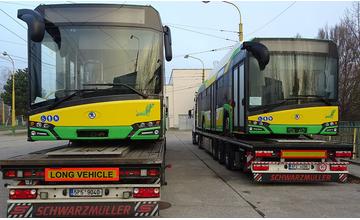 Nové elektrobusy Škoda 26 BB v Žiline