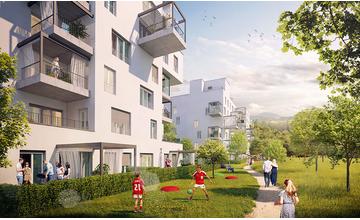 Nová štvrť Kamence v Kysuckom Novom Meste