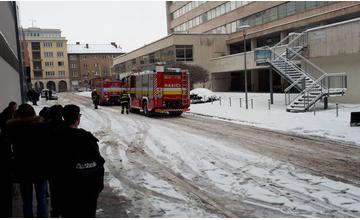 Nahlásená bomba v Auparku v Žiline 5.1.2019