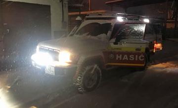 Hasiči pomáhajú v oblastiach postihnutých snehovou kalamitou 5.1.2019