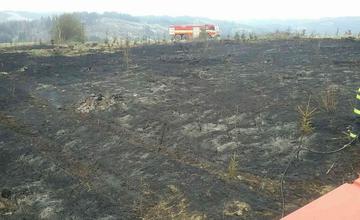 Požiar v obci Raková (okres Čadca) v apríli 2019