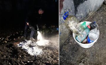 Neznáma osoba znečistila povodie potoka Frambor pod žilinskou estakádou
