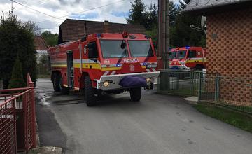 Požiar drevenice v obci Bitarová pri Žiline 20.5.2019