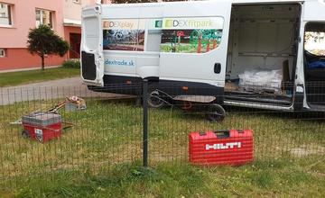 Nové hracie prvky na pieskovisku v Dobšinského sade