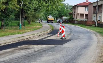 Oprava cesty III. triedy v časti Žilina - Rosinky 30.7.2019