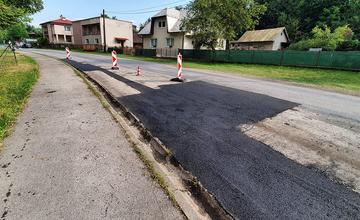 Oprava cesty III. triedy v časti Žilina - Rosinky 30.7.2019