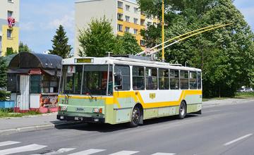 Staré žilinské trolejbusy typu 14Tr a 15Tr