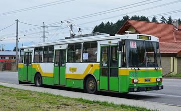 Staré žilinské trolejbusy typu 14Tr a 15Tr
