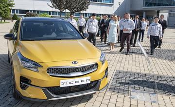 FOTO: Návšteva prezidentky SR Zuzany Čaputovej v Žiline - Radnica a Kia Motors Slovakia