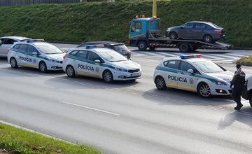 Policajná razia na ulici Vysokoškolákov a v mestskej časti Rosinky - 30.10.2019