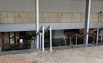 Železničný podchod na ulici Hviezdoslavova v Žiline