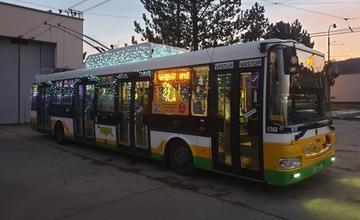 Vianočný trolejbus vyrazí na cesty v Žiline aj v roku 2019