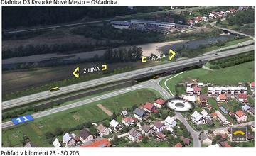 Vizualizácie diaľničného úseku D3 - Kysucké Nové Mesto - Oščadnica