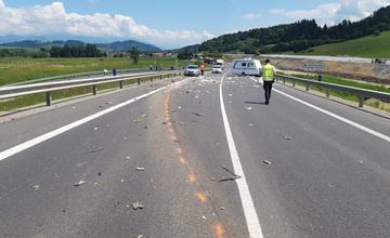 FOTO: Tragická dopravná nehoda v katastri obce Ivachnová 24.6.2020