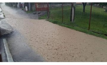 FOTO: Prívalový dážď na Kysuciach 2.7.2020