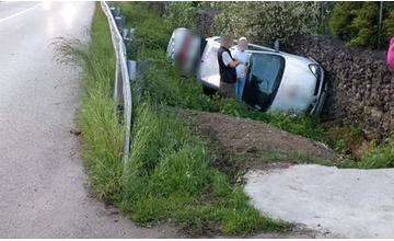 FOTO: Dopravné nehody na ceste III. triedy v mestskej časti Trnové