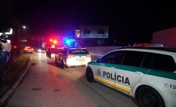 FOTO: Policajný zásah v Strečne 14. december 2020