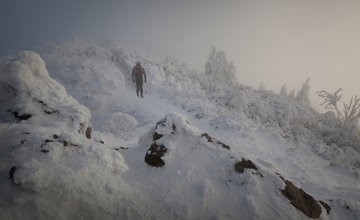 FOTO: Nočná a zasnežená Malá Fatra očami Patrika Vavroviča