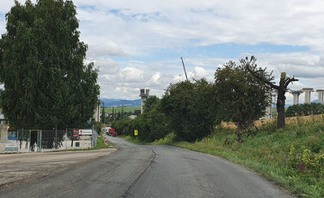 FOTO: Oprava cesty medzi obcami Višňové a Turie