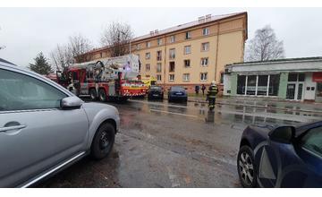 FOTO: Požiar bytu na ulici Veľká Okružná v Žiline