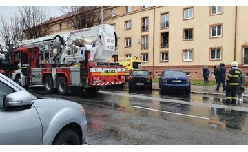 FOTO: Požiar bytu na ulici Veľká Okružná v Žiline