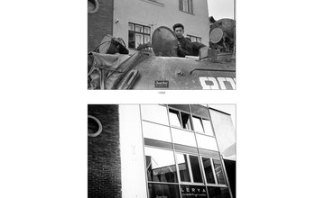 FOTO: Žilina počas invázie 21. augusta 1968 a dnes