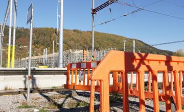FOTO: Práce na modernizácii železničnej stanice v Žiline