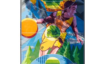 FOTO: Vymaľované ihrisko v Žiline na sídlisku Vlčince