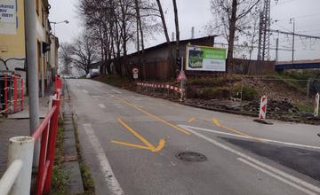 FOTO: Podjazd na Kysuckej ulici v Žiline je od dnešného dňa uzavretý