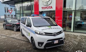 FOTO: Mestská polícia v Žiline má nové vozidlo Toyota Proace Verso