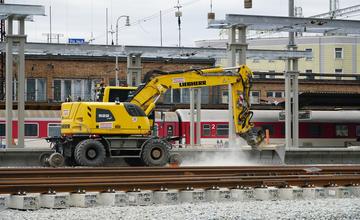 FOTO: Kontrolný deň modernizácie železničného uzla Žilina