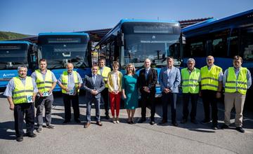 FOTO: Nové autobusy premávajúce na Orave a Liptove 