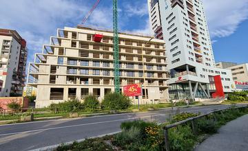 FOTO: Na ulici Vysokoškolákov v Žiline vyrástol nový bytový komplex Euroterrace