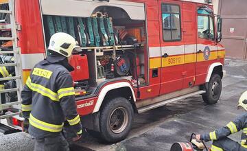 FOTO: Zásah hasičov v žilinskej väznici