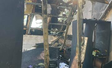 FOTO: Následky ničivého požiaru v ružomberskej nemocnici