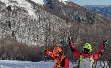 FOTO: Pád lavíny vo Veľkej Fatre si vyžiadal jednu obeť. Druhý lyžiar prežil