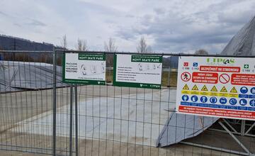 FOTO: Skatepark pri vodnom diele prechádza rekonštrukciou. Tá je v omeškaní