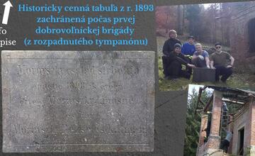 FOTO: Začala sa záchrana jedinej hrobky na Kysuciach