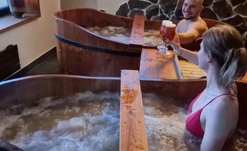 FOTO: Pivné kúpele a rozšírenie wellness služieb v resorte Drevenice Terchová