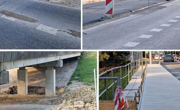 FOTO: Pozrite si, ako napreduje rekonštrukcia mostov na sídlisku Vlčince