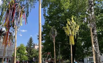 FOTO: Deväť májov v ružomberskom parku