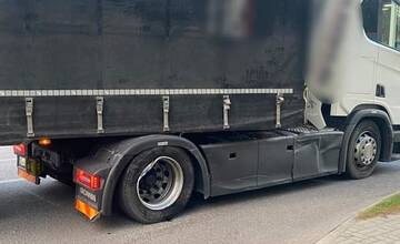 FOTO: Zrážka motocykla s kamiónom v Žiline 17. mája 2024