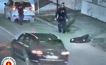 FOTO: Na ceste v Ružomberku ležal muž pod vplyvom alkoholu