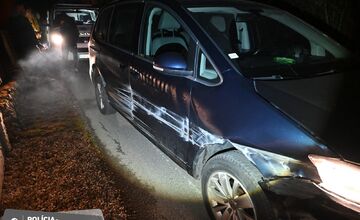 FOTO: Nehoda na Kysuciach, ktorú spôsobil opitý vodič